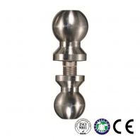 stainless double hitch ball